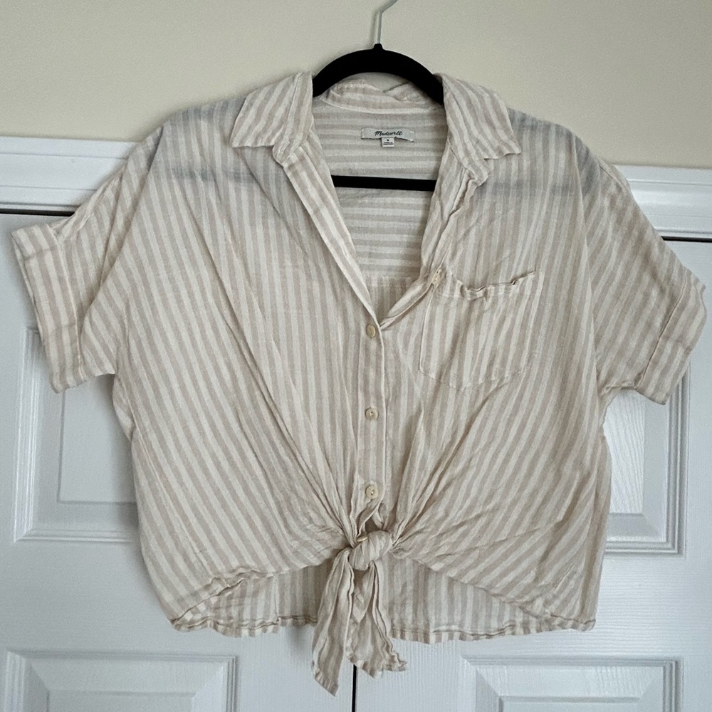 Cropped Madewell Button Down